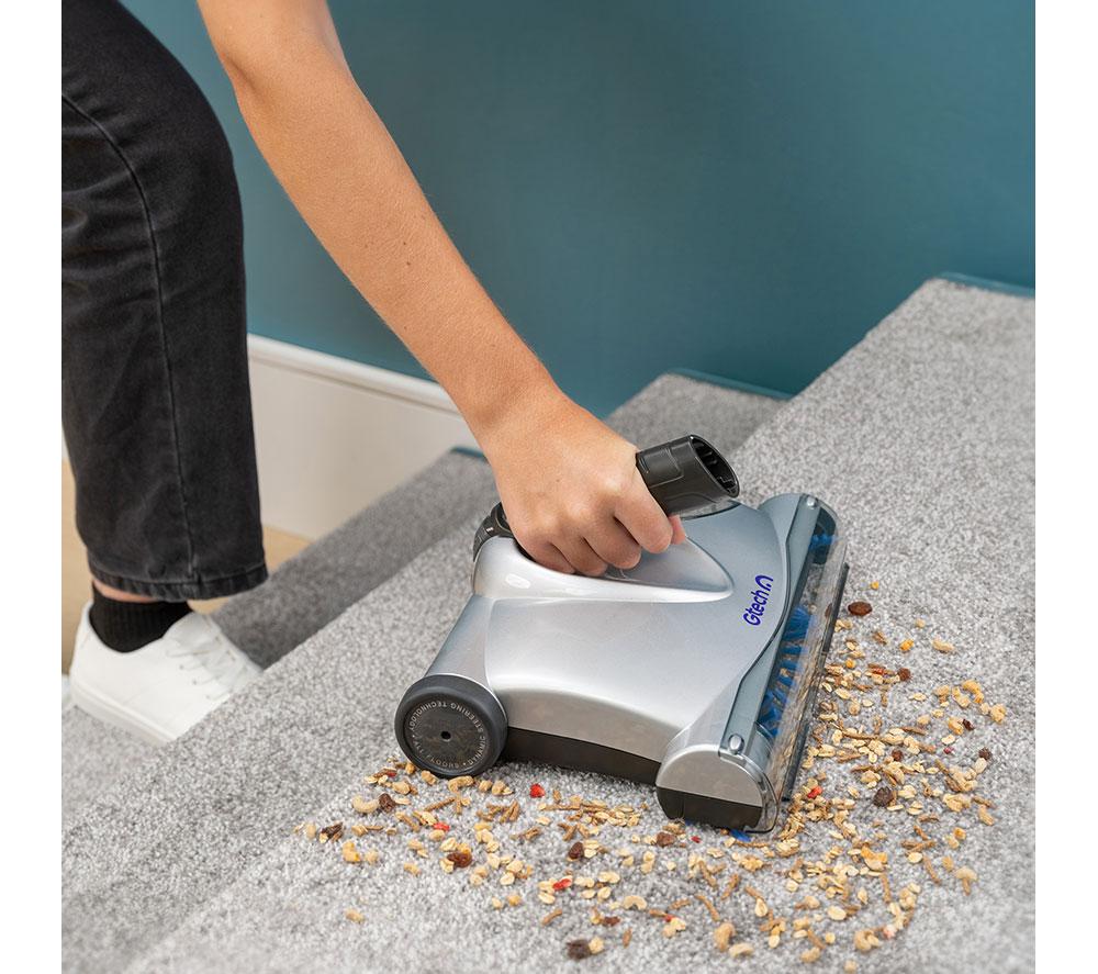 GTECH SW02 Upright Carpet & Hard Floor Sweeper - Grey image number 8 of 10
