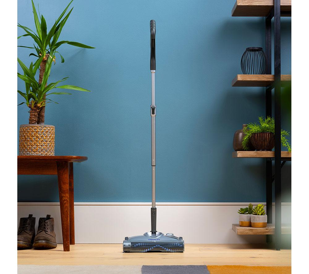 GTECH SW02 Upright Carpet & Hard Floor Sweeper - Grey image number 9 of 10