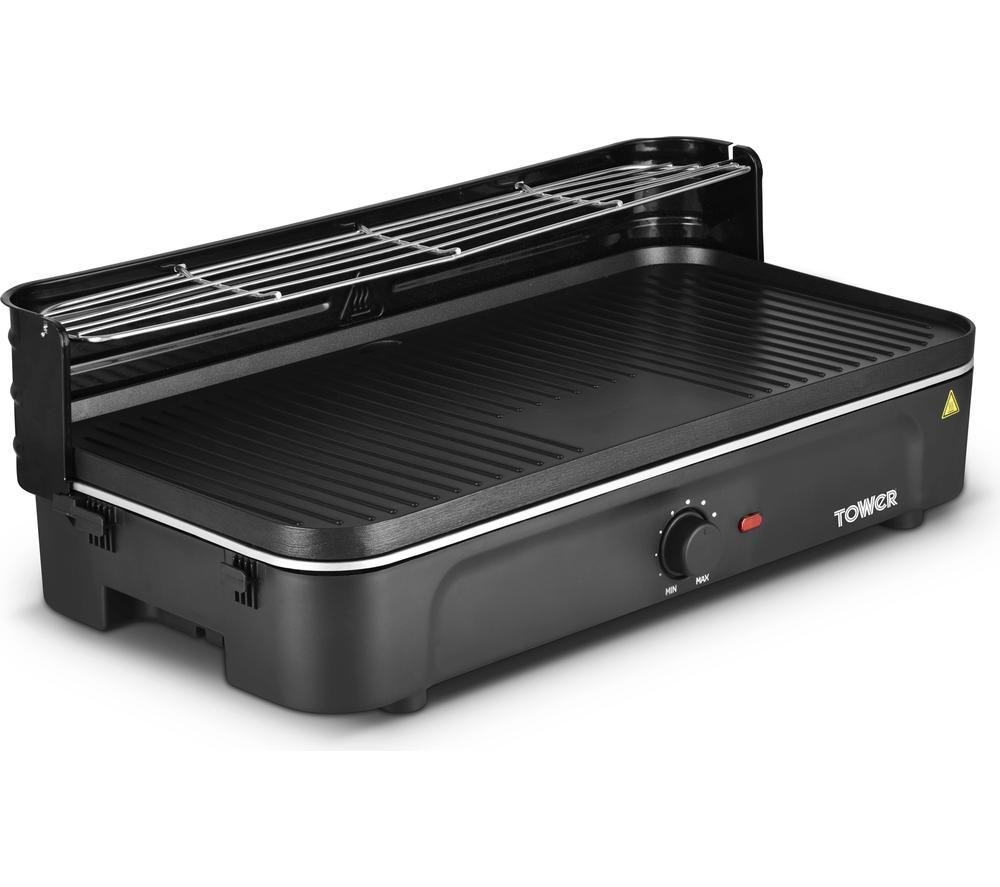 TOWER T14054 Electric BBQ - Black image number 4 of 9