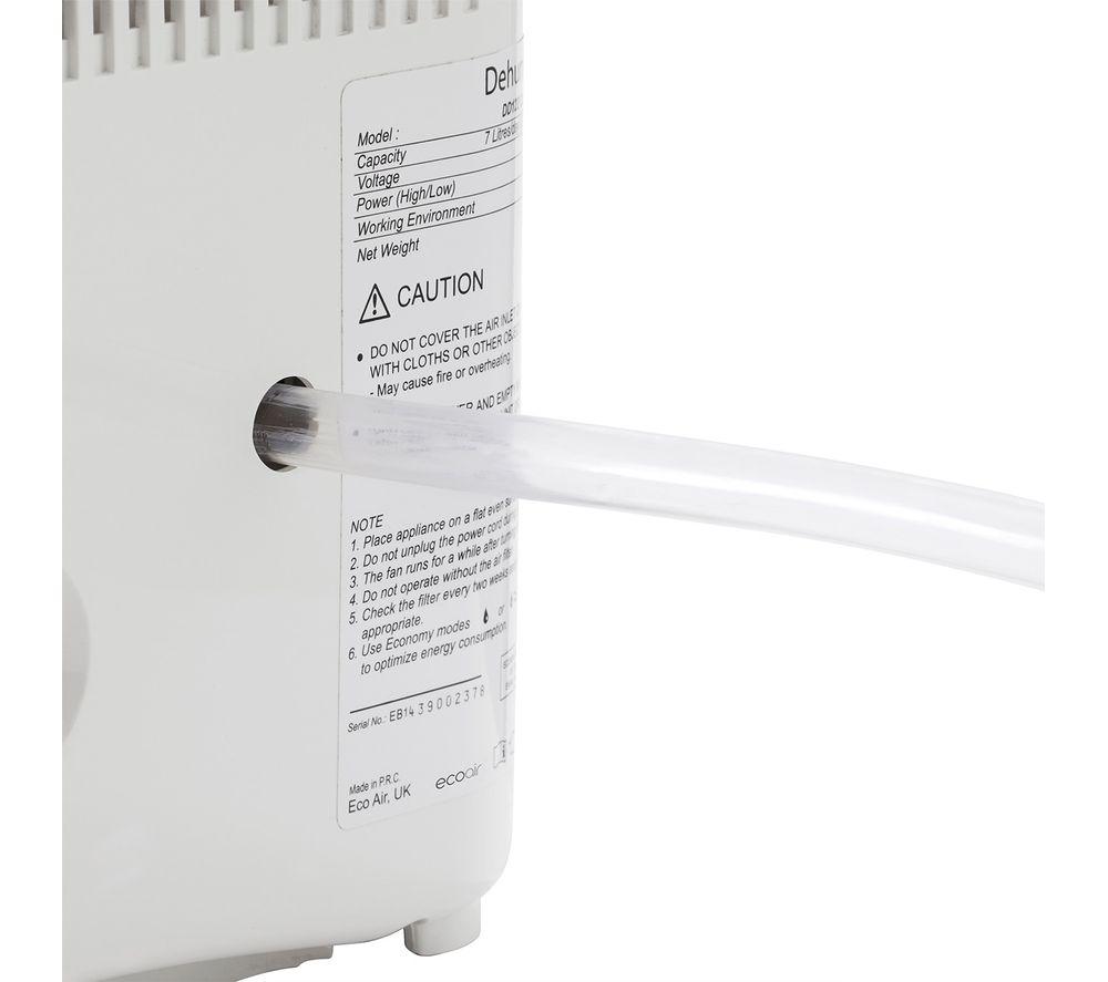 ECOAIR DD1 Simple MK3 Desiccant Dehumidifier - White image number 9 of 11