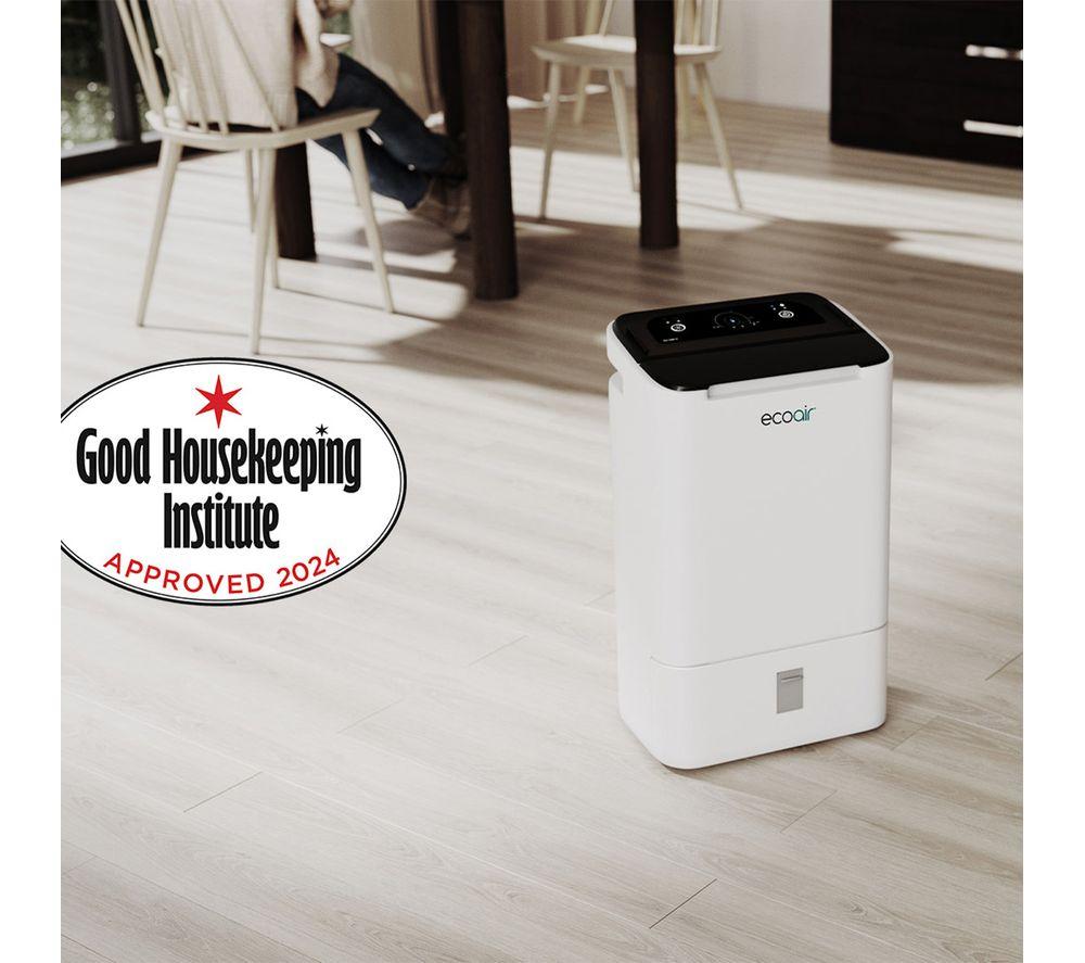 ECOAIR DD2 Simple Desiccant Dehumidifier - White image number 3 of 12