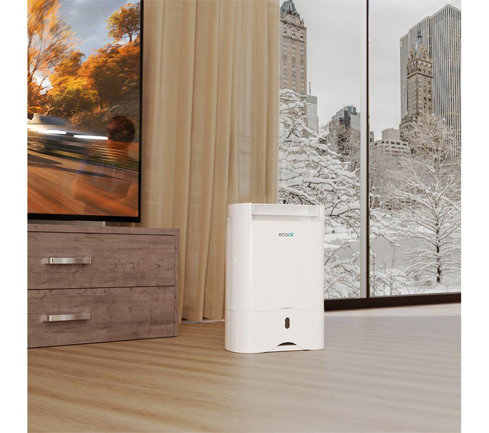 ECOAIR DD3 Slimline Desiccant Dehumidifier - White image number 3 of 9