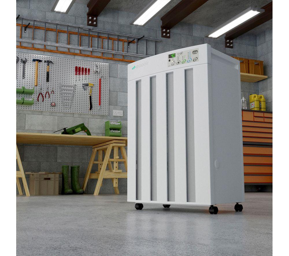 ECOAIR Droid Desiccant Dehumidifier - White image number 4 of 11