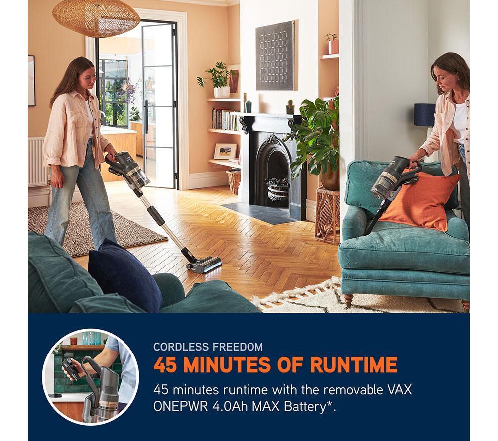 VAX HomePro Plus CLSV-HPKA Cordless Vacuum Cleaner - Graphite & Titanium image number 8 of 14