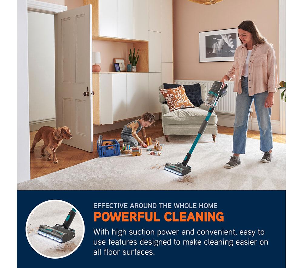VAX HomePro Pet-Design CLSV-HPPC Cordless Vacuum Cleaner &ndash; Graphite & Teal image number 3 of 14
