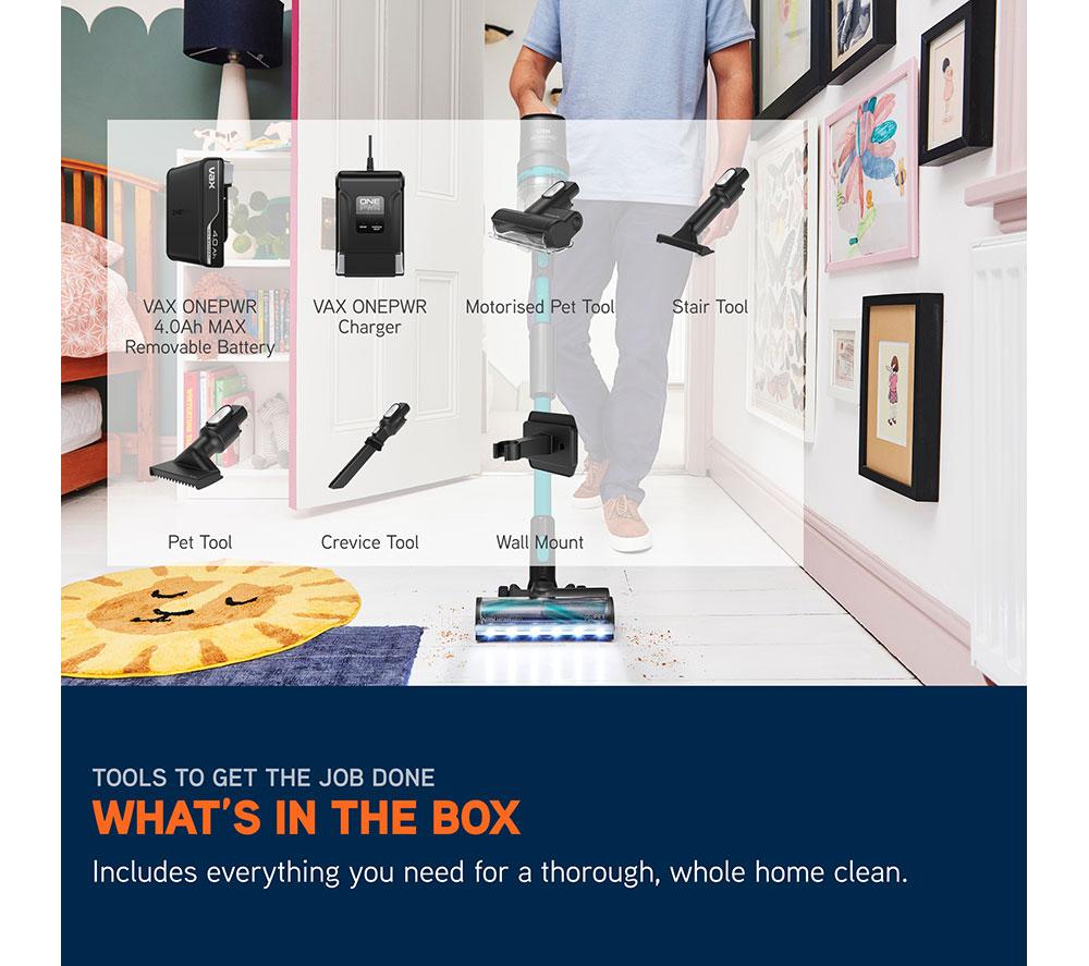 VAX HomePro Pet-Design CLSV-HPPC Cordless Vacuum Cleaner &ndash; Graphite & Teal image number 10 of 14