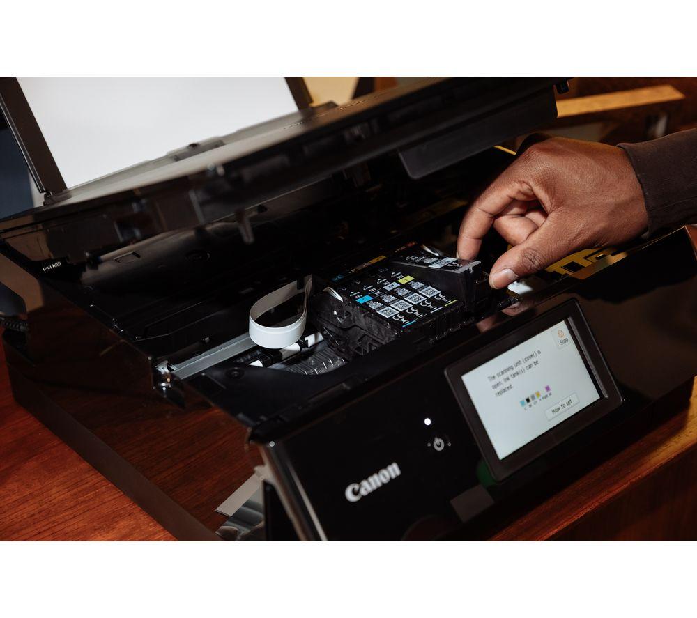 CANON PIXMA TS8750 All-in-One Wireless Inkjet Printer image number 8 of 13