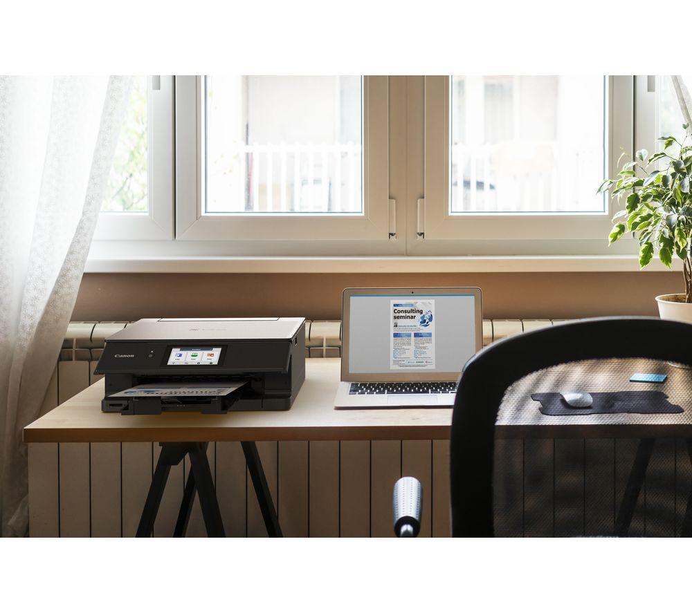 CANON PIXMA TS8750 All-in-One Wireless Inkjet Printer image number 12 of 13