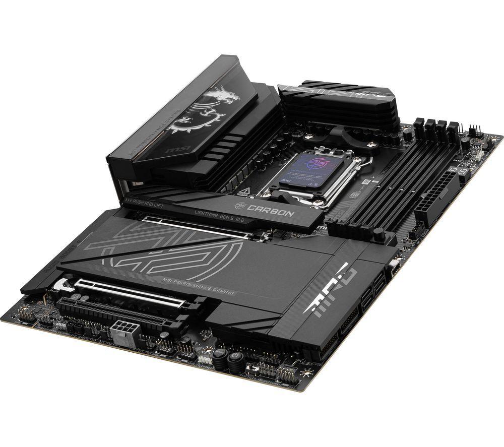 MSI MPG X870E Carbon WIFI AM5 Motherboard image number 2 of 5