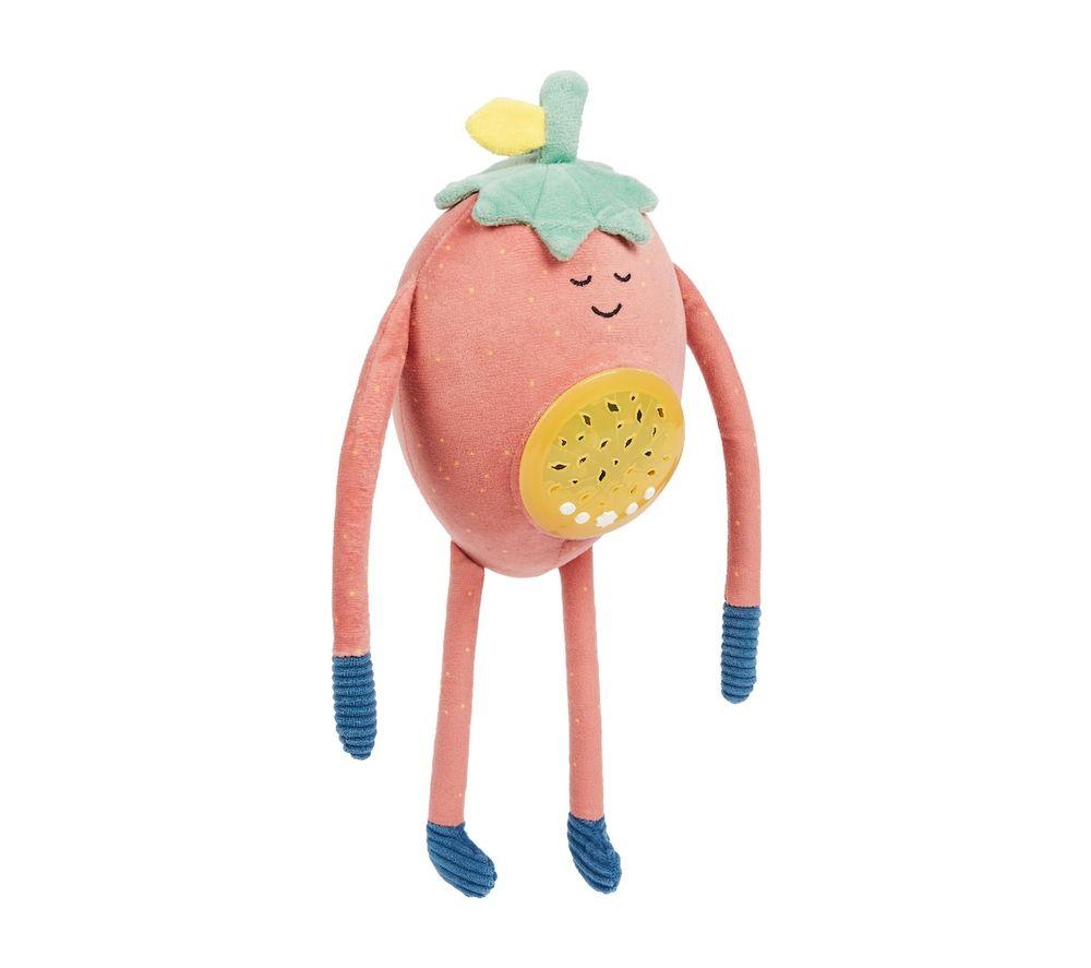 BADABULLE Barnaby Strawberry Plush Projector Nightlight - Pink