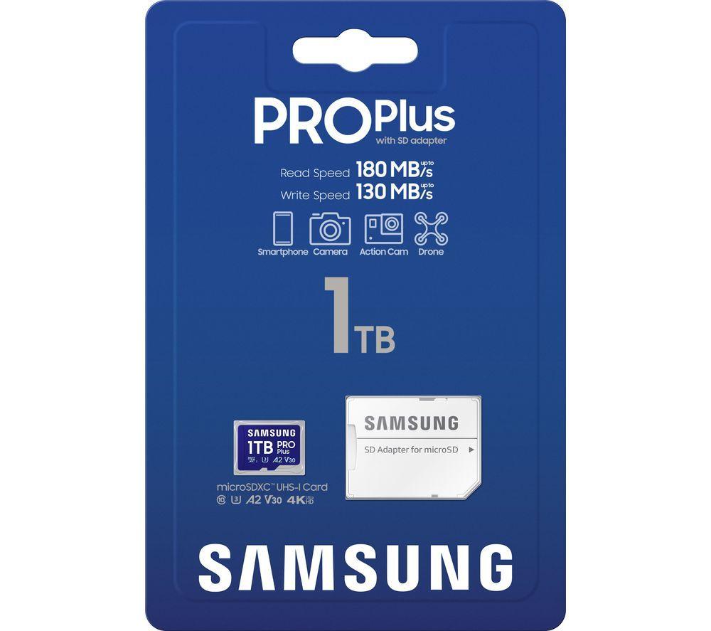 Buy SAMSUNG Pro Plus Class 10 microSDXC Memory Card TB Currys