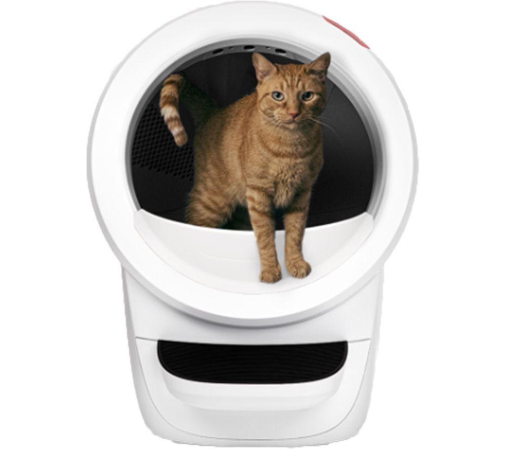 LITTER-ROBOT 4 Smart Self-Cleaning Cat Litter Tray, 50 Waste Drawer Liners & 6 Odour Traps Bundle - White image number 3 of 13
