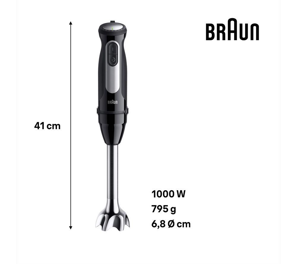BRAUN MultiQuick 5 Pro MQ55236M Hand Blender - Black image number 3 of 7