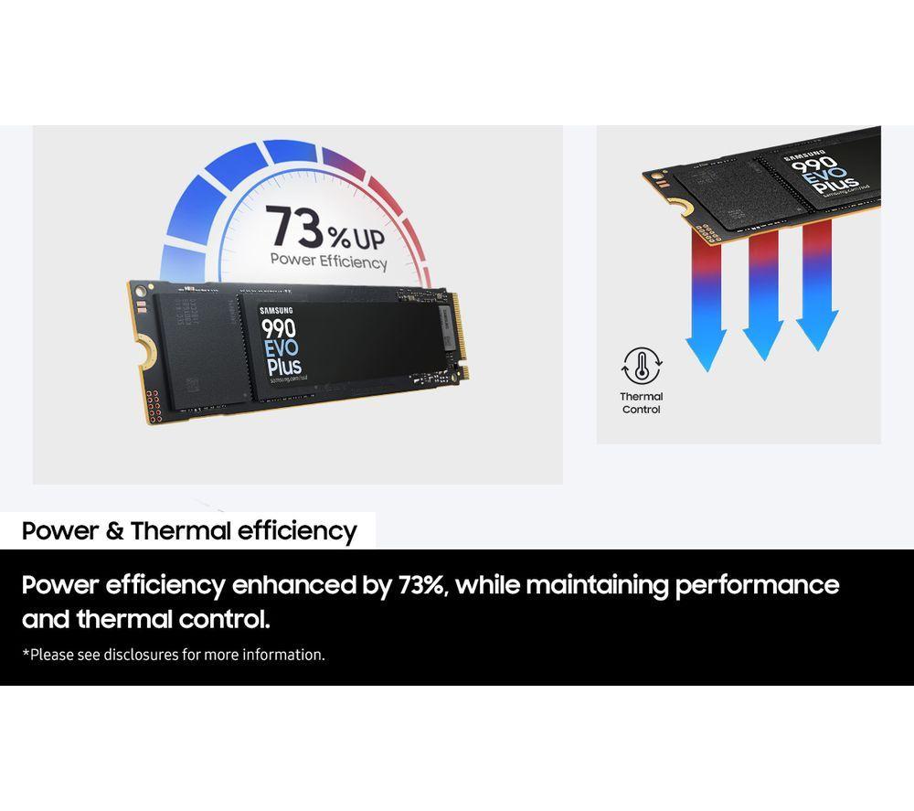 SAMSUNG 990 EVO Plus M.2 Internal SSD - 2 TB image number 6 of 6