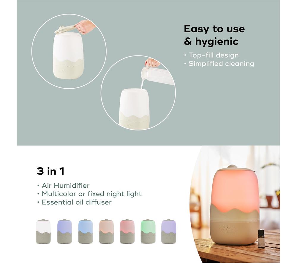 BABYMOOV A047015UK Wave Humidifier - White image number 5 of 10