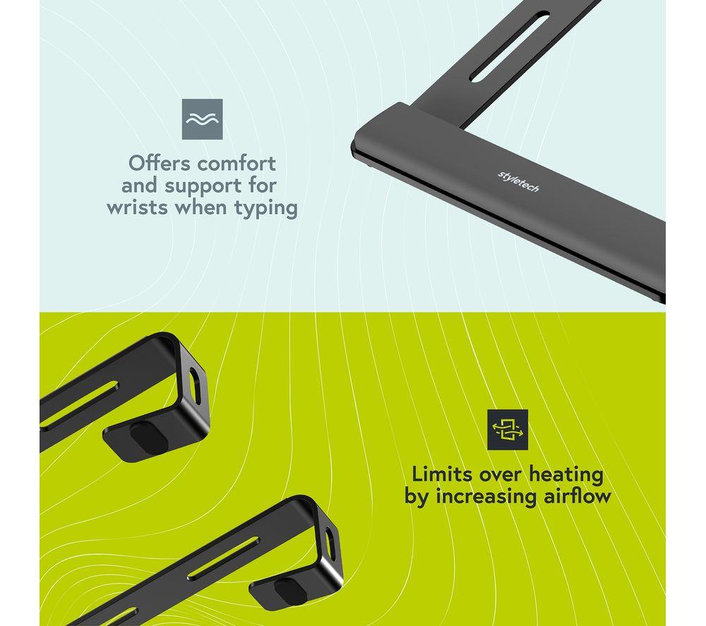STYLETECH STY-LR05-BLK Laptop Riser - Black image number 6 of 6
