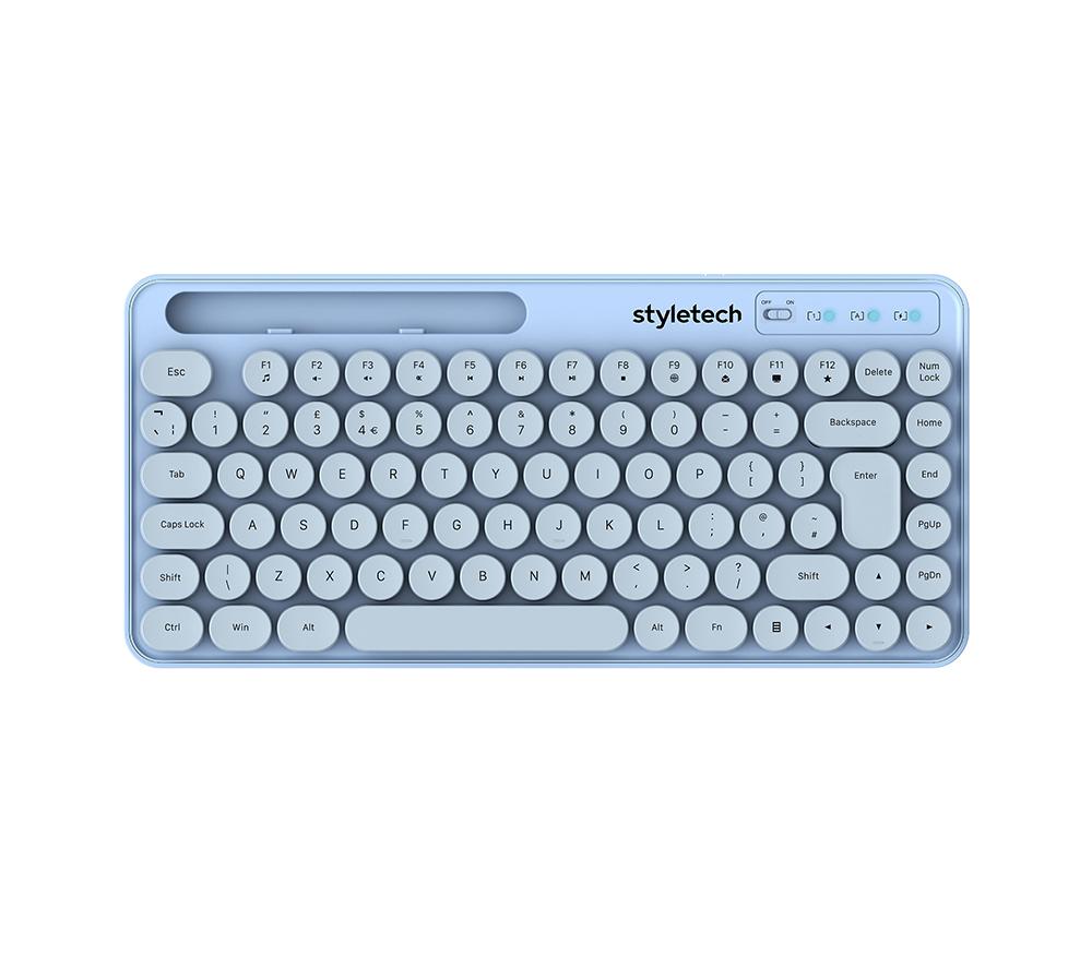 STYLETECH MK520 Wireless Keyboard & Mouse Set - Blue image number 5 of 8