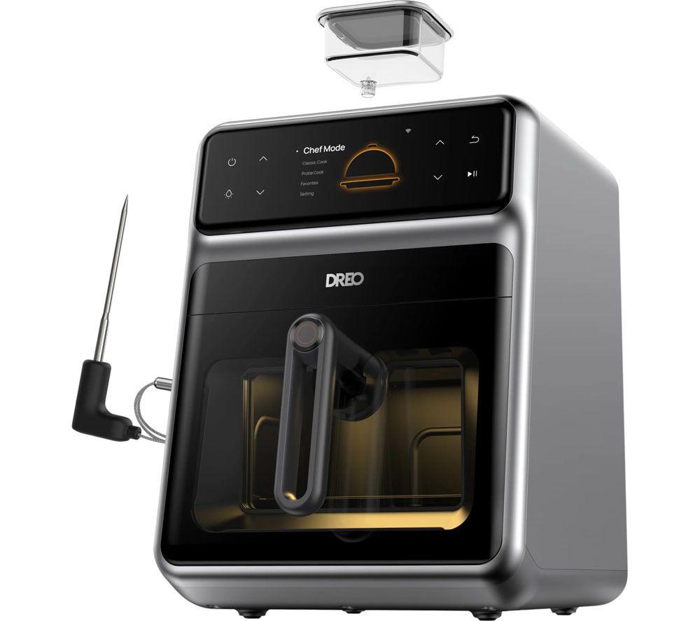 DREO ChefMaker DR-KCM001S Smart Combi Air Fryer - Black & Silver image number 2 of 3