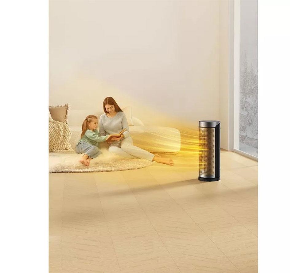 DREO Solaris Plus Space Heater - Gold image number 2 of 5