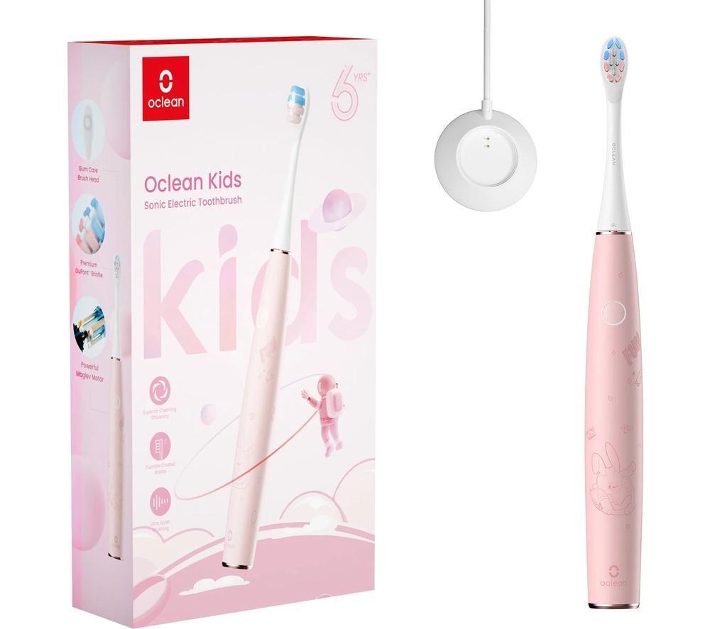 OCLEAN Kids Sonic Electric Toothbrush - Pink image number 3 of 3