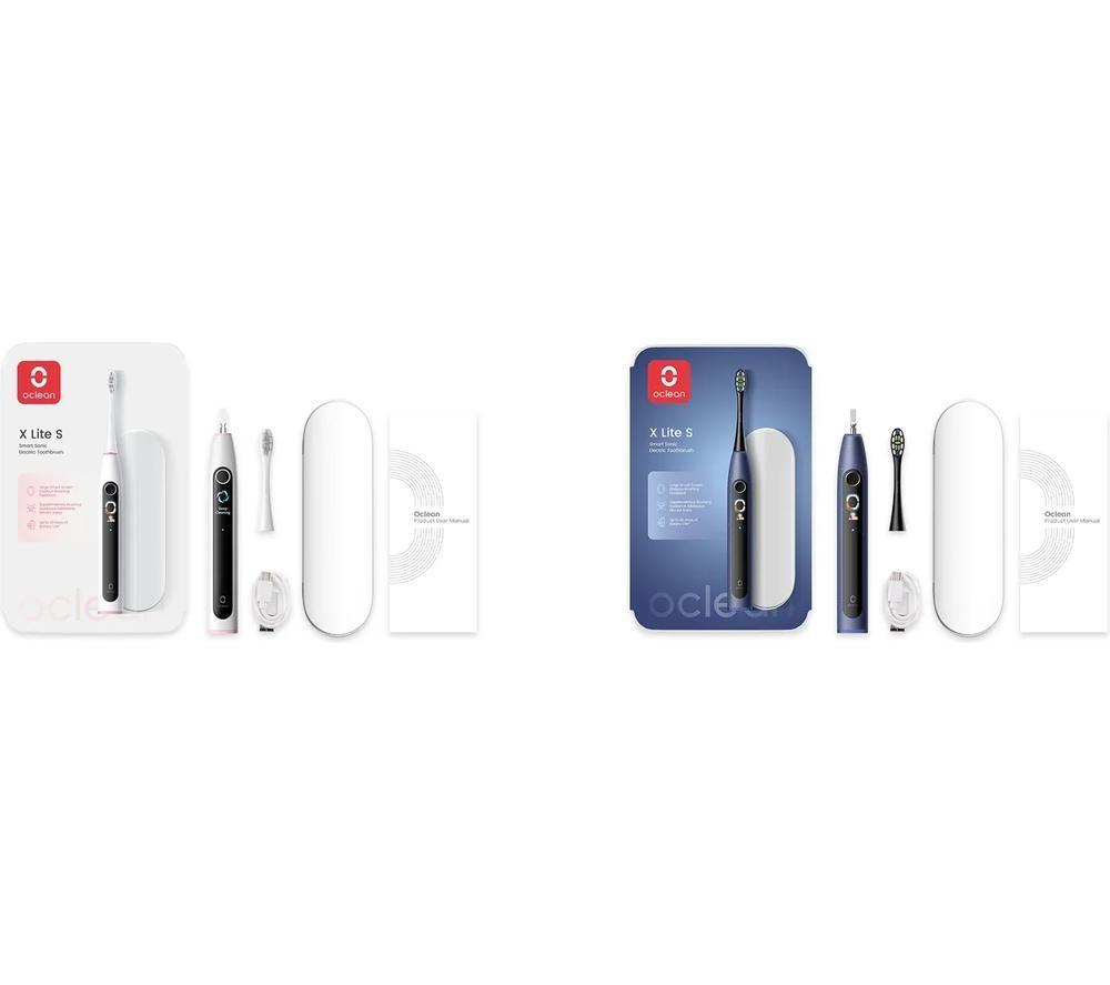 OCLEAN X Lite S Electric Toothbrush - Blue image number 4 of 4