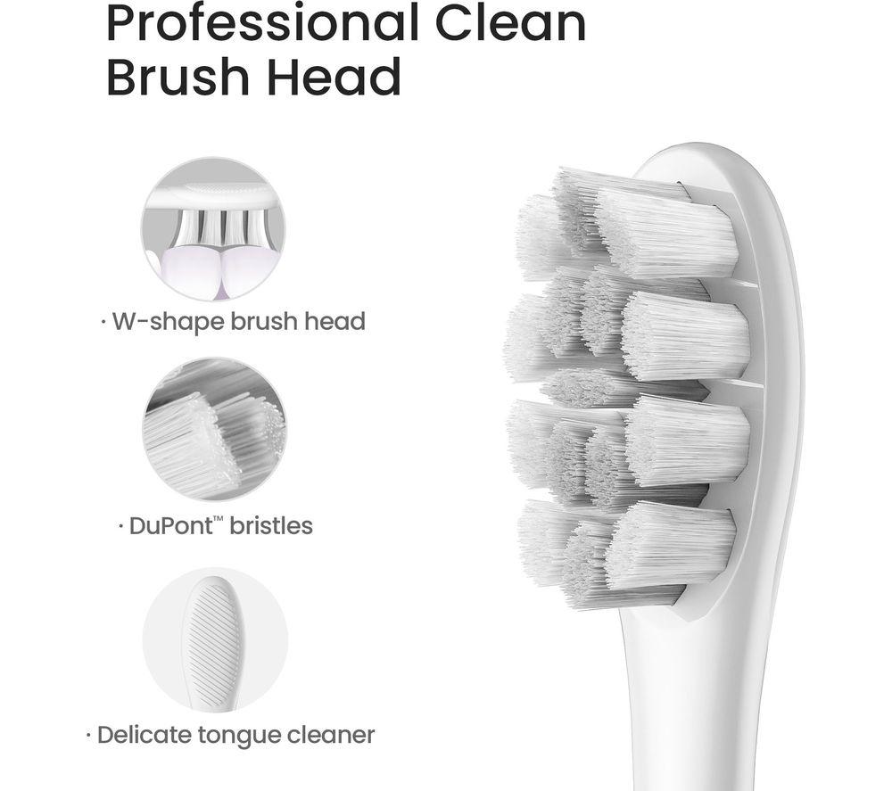 OCLEAN P1C1 Replacement Brush Heads - Pack of 6, White image number 2 of 2
