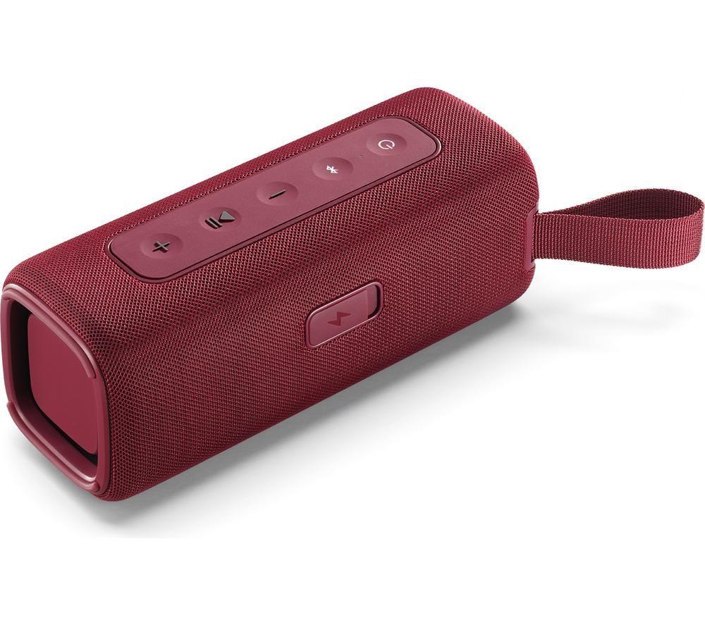 MOTOROLA ROKR 600 Portable Bluetooth Speaker - Red image number 4 of 4