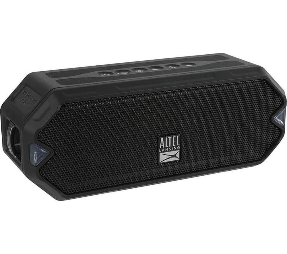 ALTEC LANSING IMW1200 HydraJolt Portable Bluetooth Speaker - Black image number 3 of 6