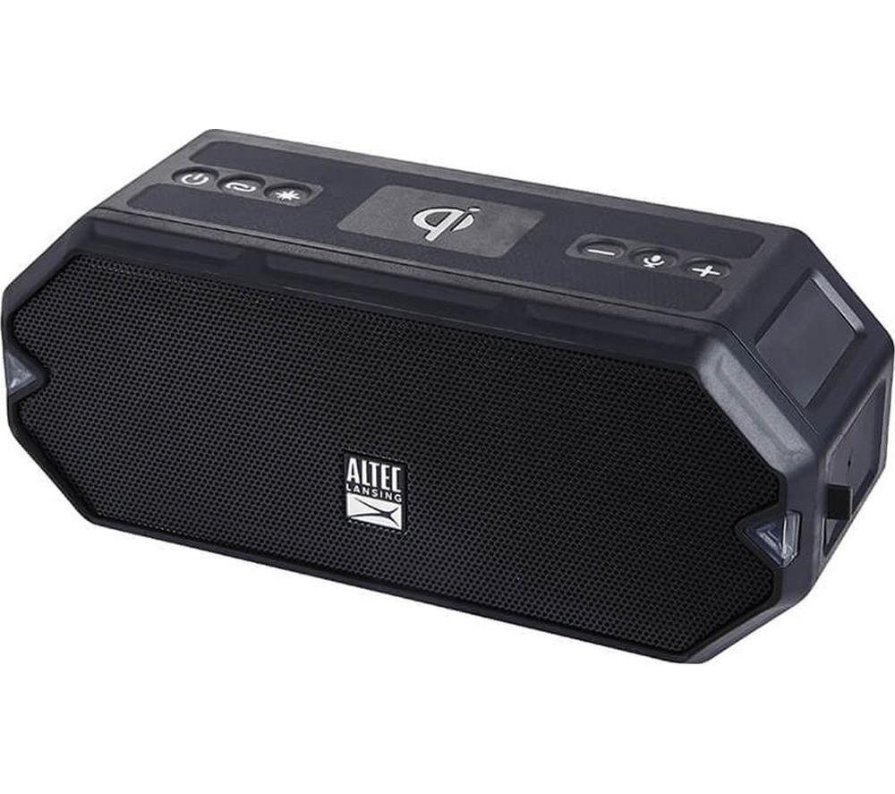 ALTEC LANSING IMW1300 HydraBlast Portable Bluetooth Speaker - Black image number 2 of 7