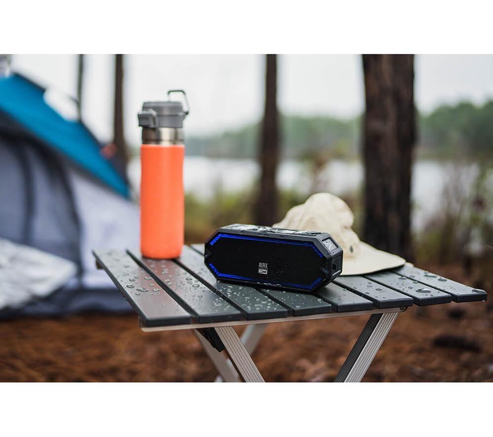 ALTEC LANSING IMW1300 HydraBlast Portable Bluetooth Speaker - Black image number 6 of 7