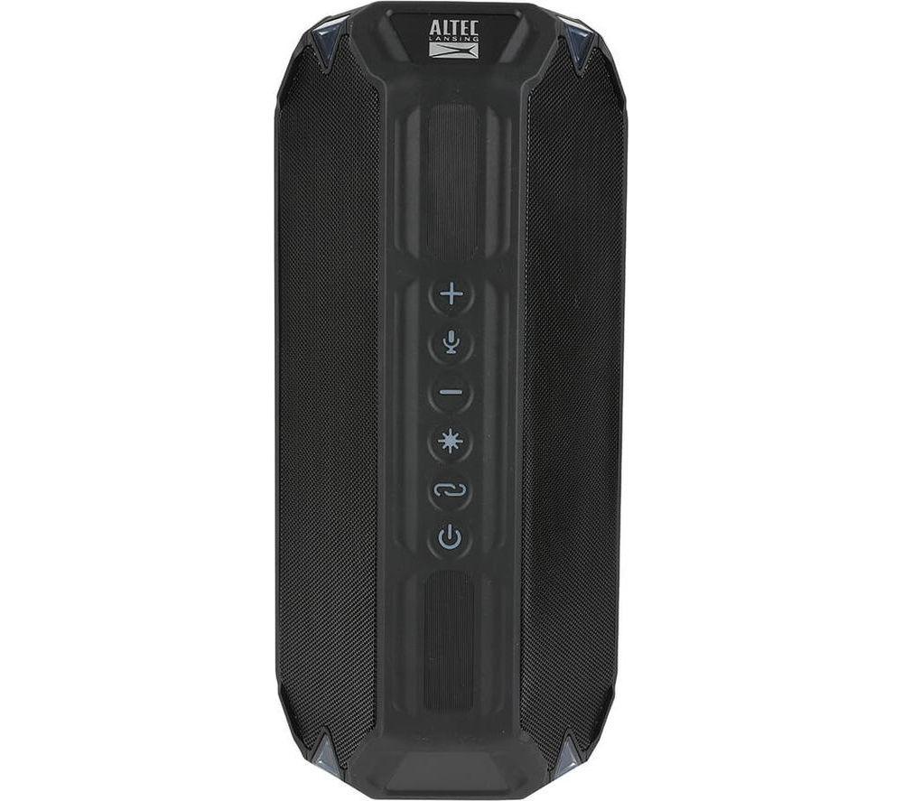 ALTEC LANSING IMW1400 HydraBoom Portable Bluetooth Speaker - Black image number 2 of 8