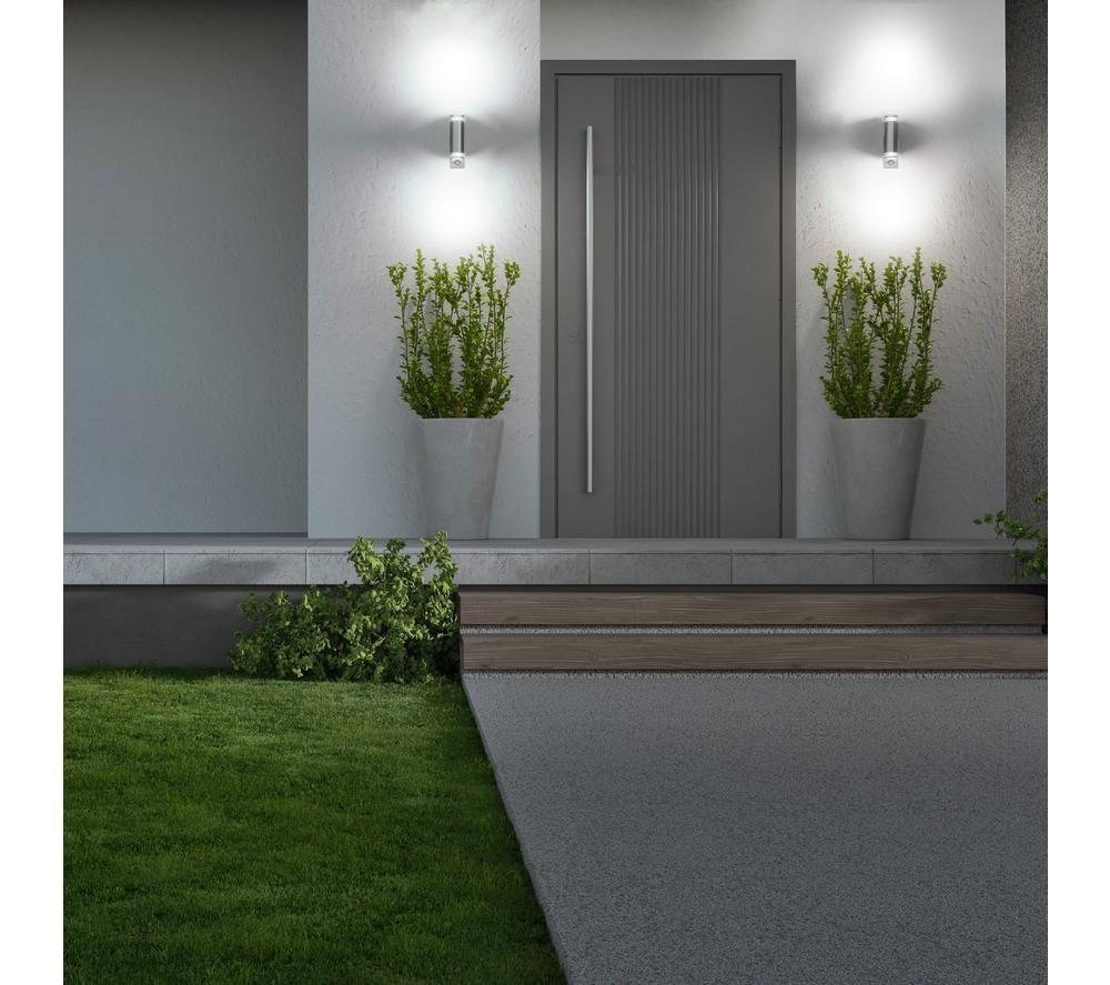 4LITE Marinus Range 4L2/2306 Smart LED Outdoor Wall Light - Stainless Steel, Twin Pack image number 2 of 4