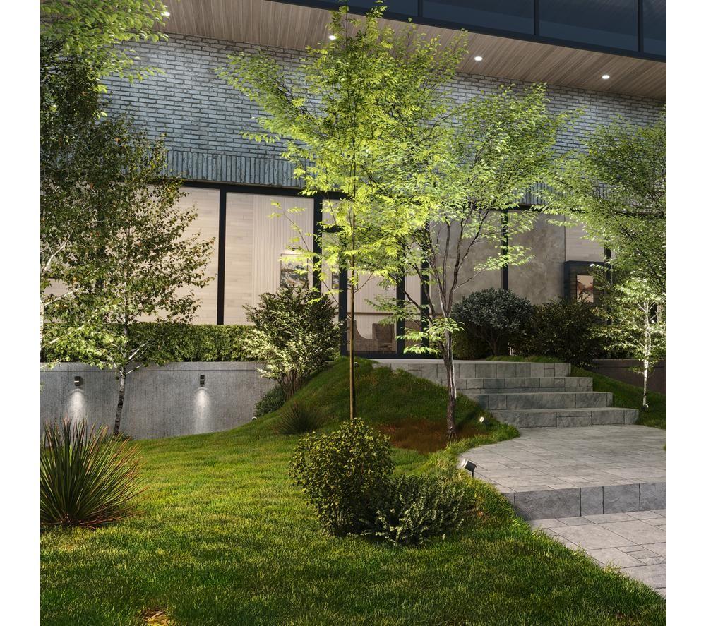 4LITE Marinus Range 4L2/2004 Smart LED Outdoor Light - Grey, Twin Pack image number 5 of 5