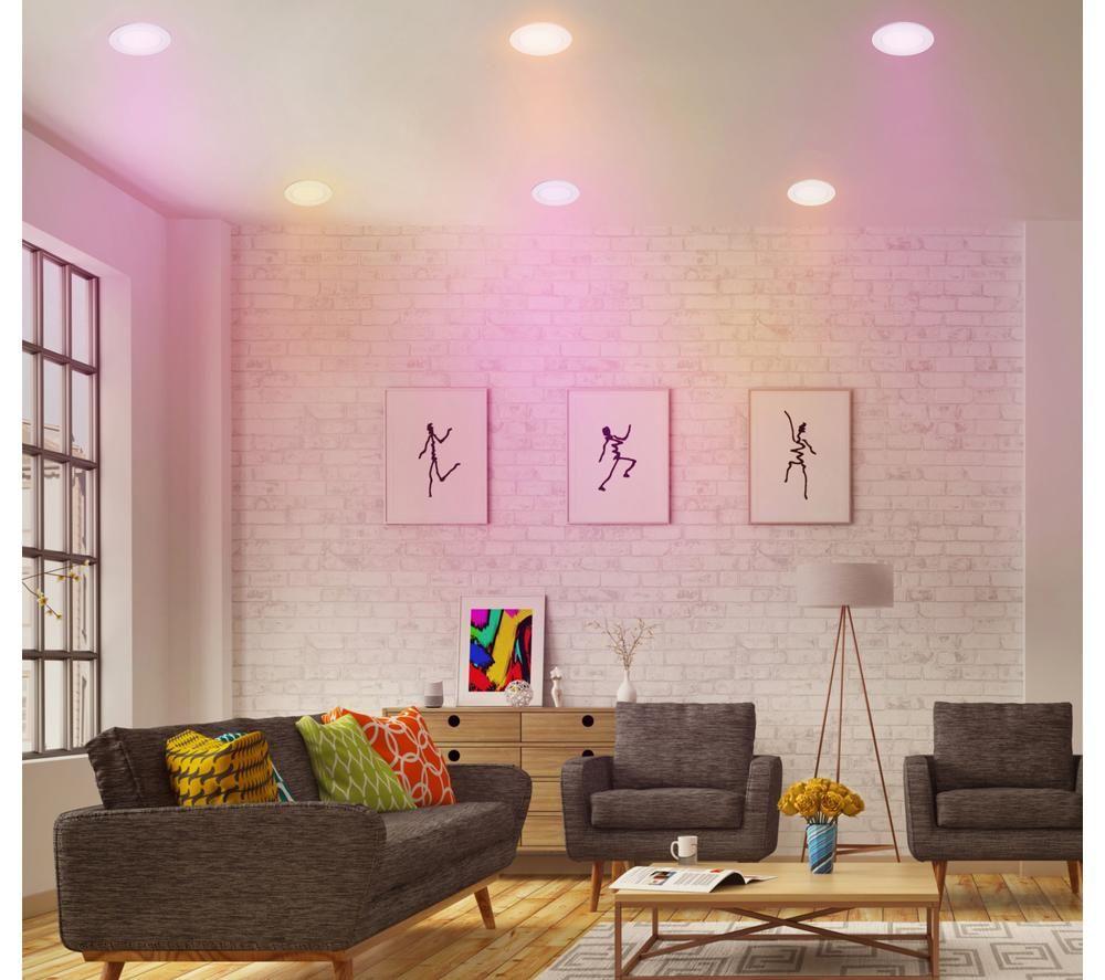 4LITE 4L1/8042 Wiz Connected Smart LED Bulb - GU10, Tuneable White, Pack of 4 image number 3 of 3
