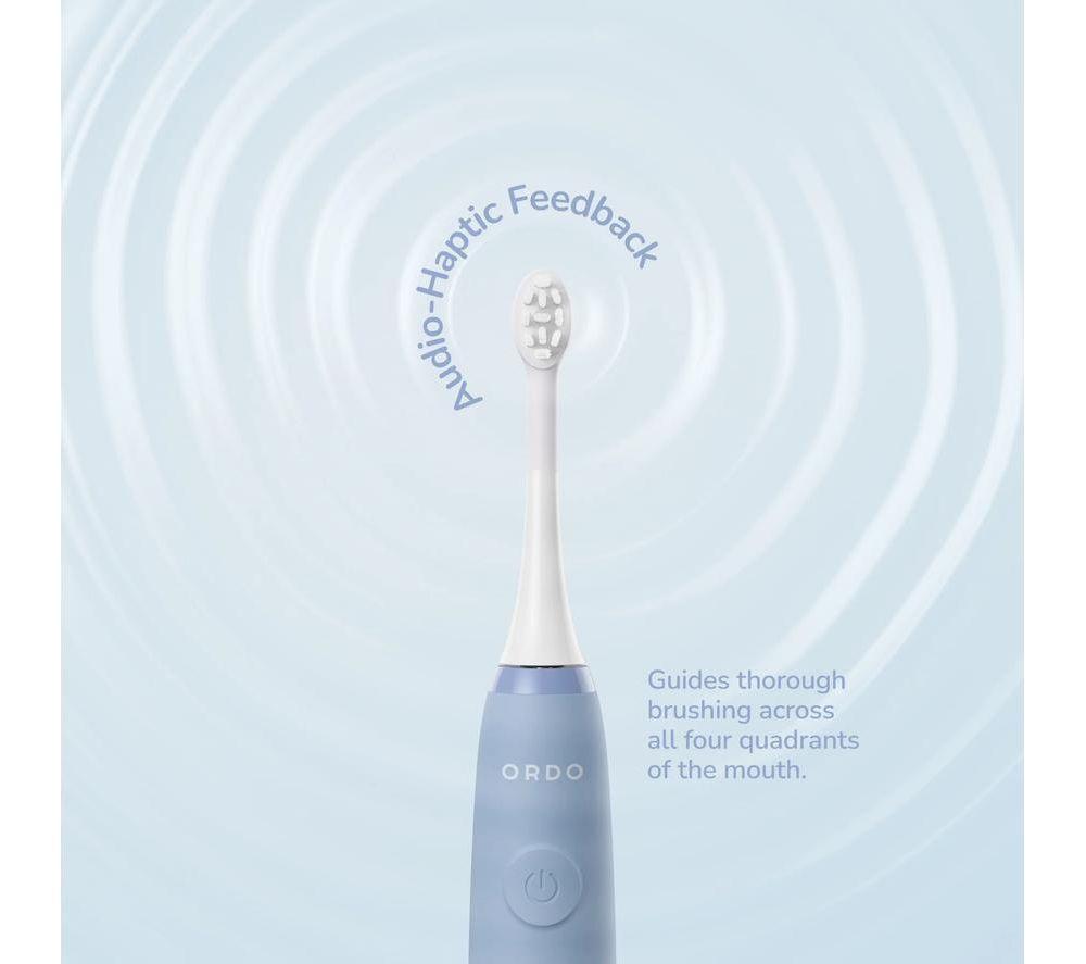 Ordo Sonic Kids Electric Toothbrush - Squishmallows Samir, Blue