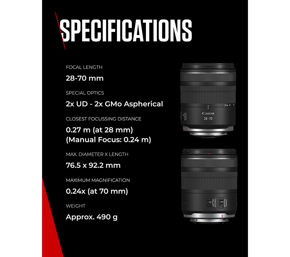 レンズ(ズーム) Canon zoom lens EF 28-70mm 1:2.8 キャノンEF28-70mmF2.8Lレンズ フード付 美品