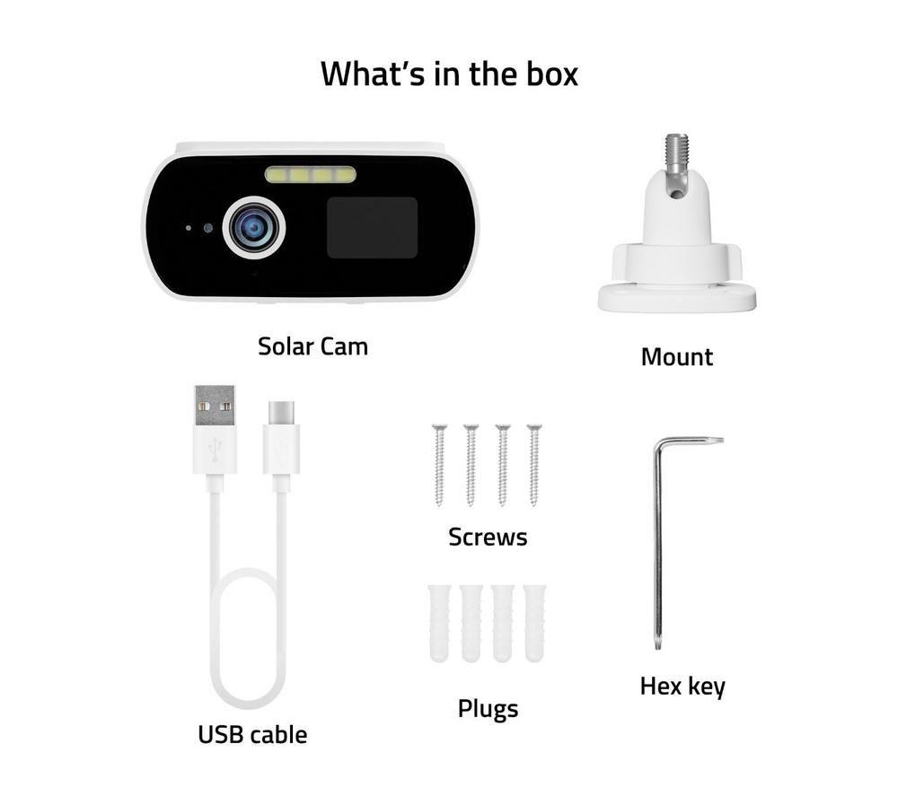 HOMBLI Solar Cam HBZC-0109 Network Surveillance Camera image number 5 of 9