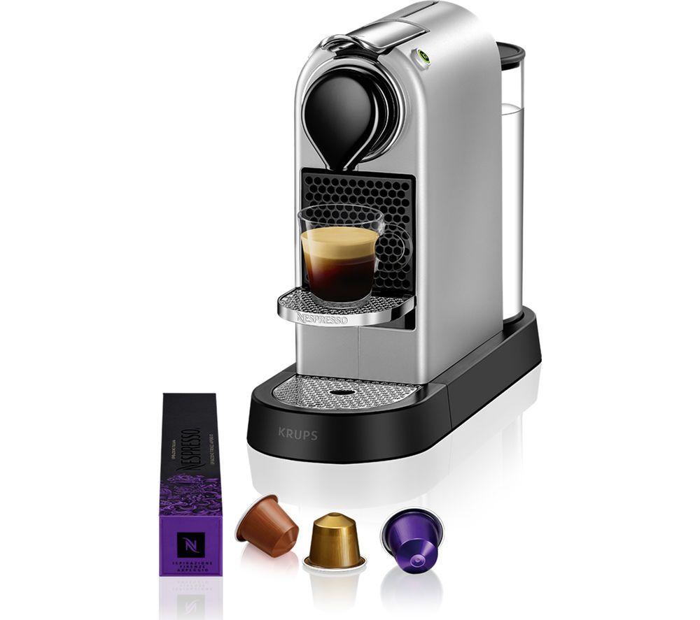 Buy NESPRESSO by Krups Citiz XN741B40 Coffee Machine Silver Currys