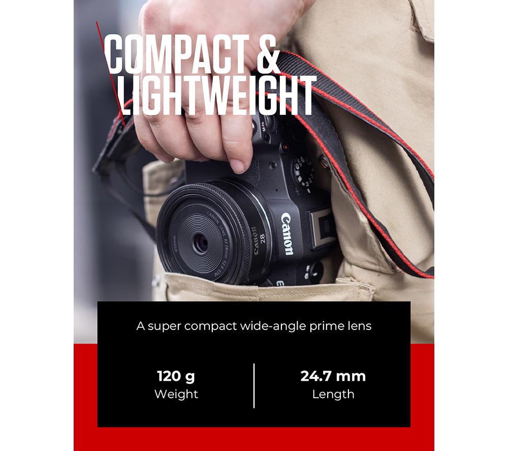 CANON RF 28 mm f/2.8 STM Wide-angle Prime Lens image number 5 of 10