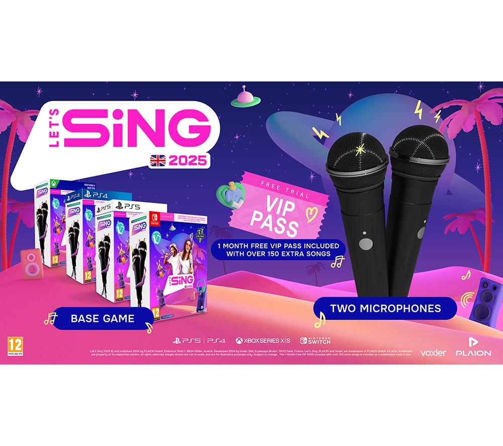 Microphone Singstar Switch Nintendo Let's SING USB MICROPHONE