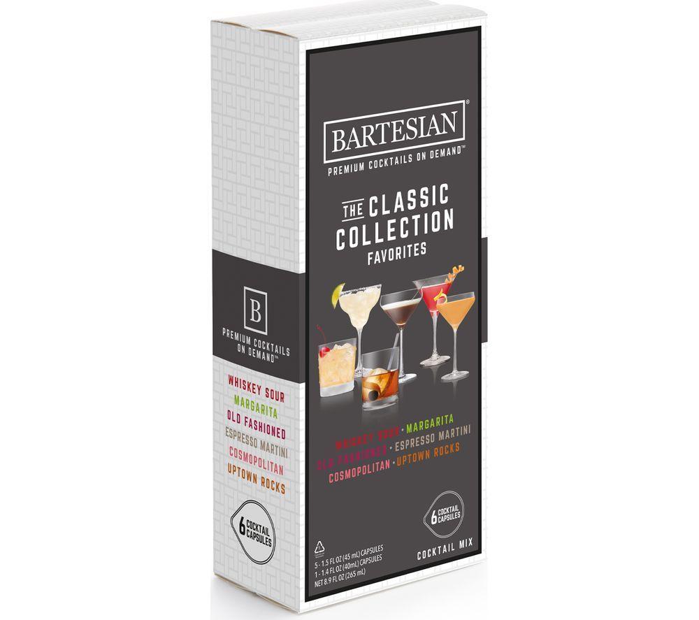 BARTESIAN Classic Collection Cocktail Variety Pack - Pack of 6