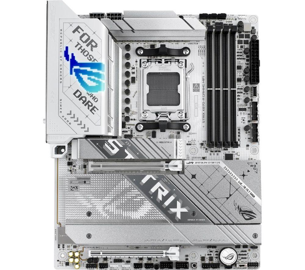 Asus Rog Strix X870-A Wifi Amd Am5 Motherboard, White
