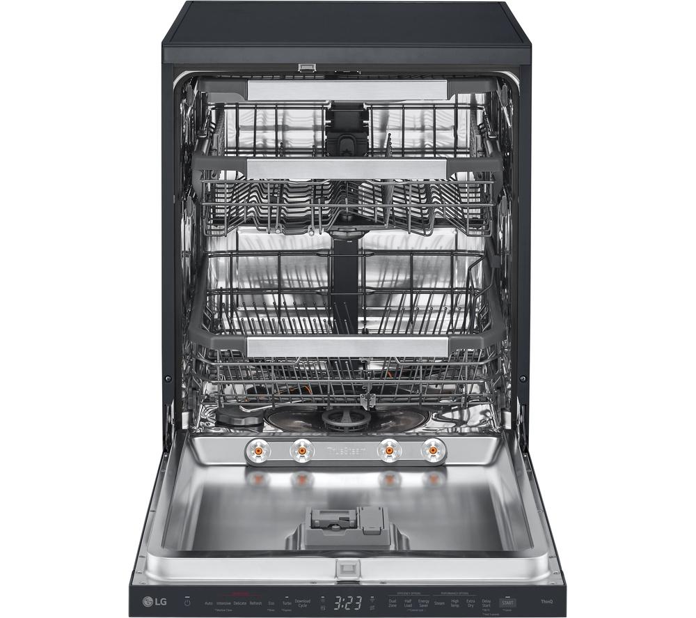 LG Series 7 TrueSteam QuadWash DF587HMS Full-Size WiFi-enabled Dishwasher - Black image number 7 of 16