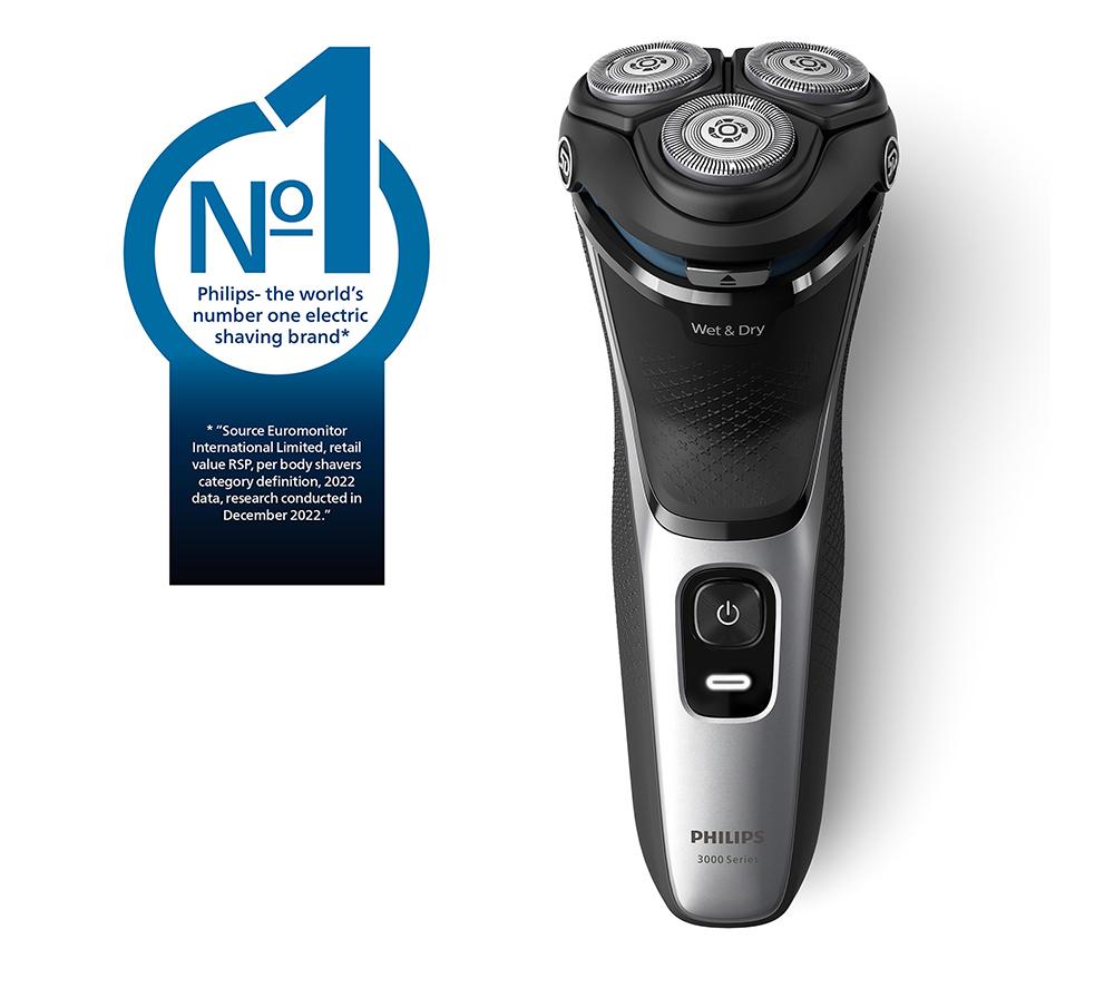 Buy PHILIPS Series 3000 S3143/00 Wet Dry Rotary Shaver Silver