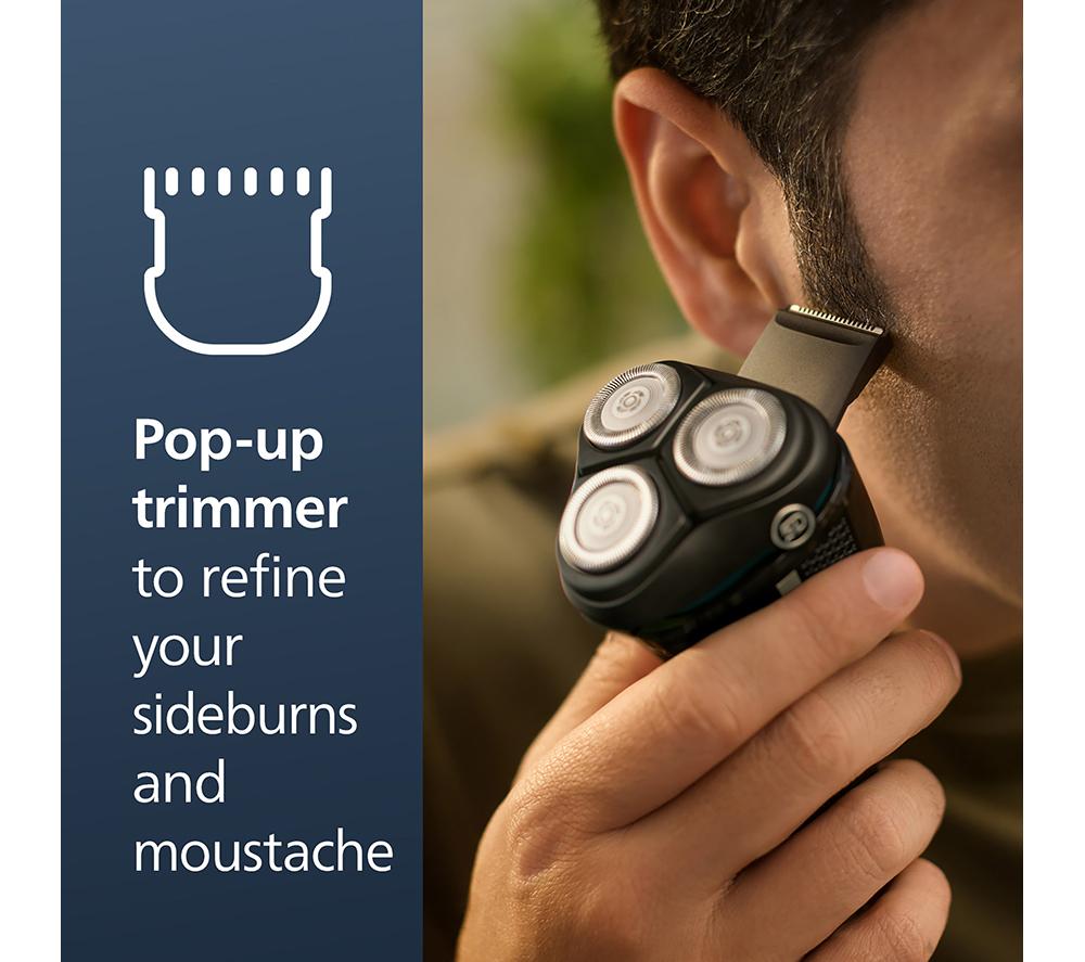 PHILIPS Series 3000 S3143/00 Wet & Dry Rotary Shaver - Silver image number 6 of 7