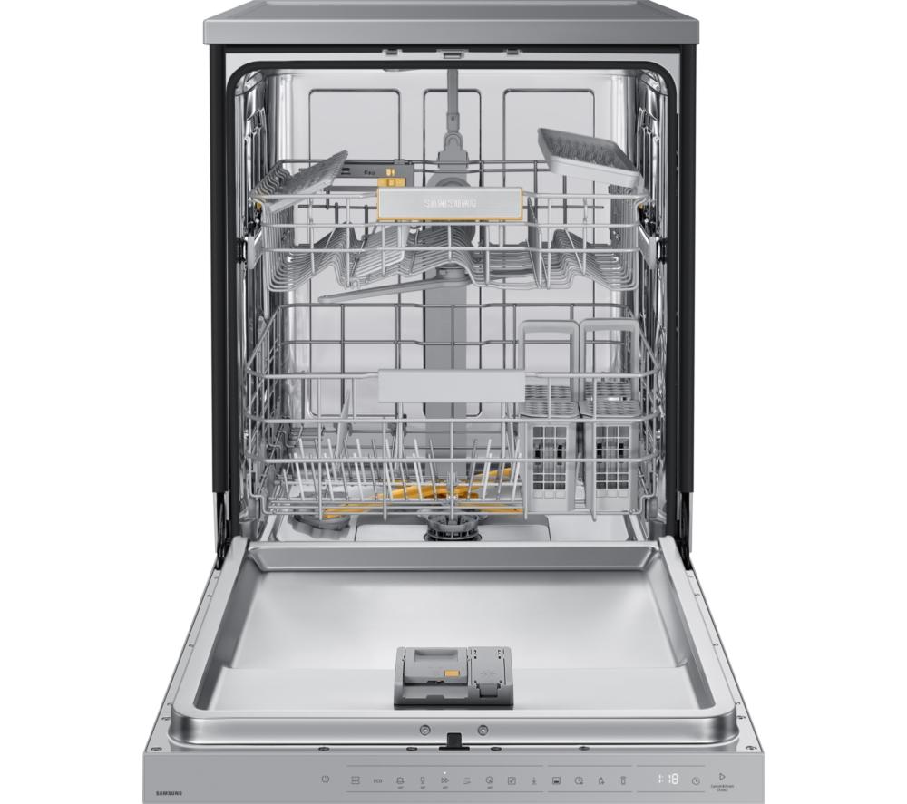 SAMSUNG Series 6 DW60DG760FSLEU Full-size WiFi-enabled Dishwasher - Silver image number 2 of 10