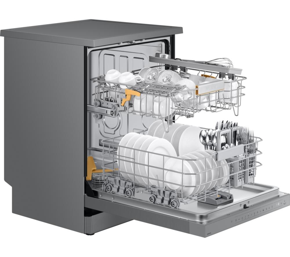 SAMSUNG Series 6 DW60DG760FSLEU Full-size WiFi-enabled Dishwasher - Silver image number 4 of 10