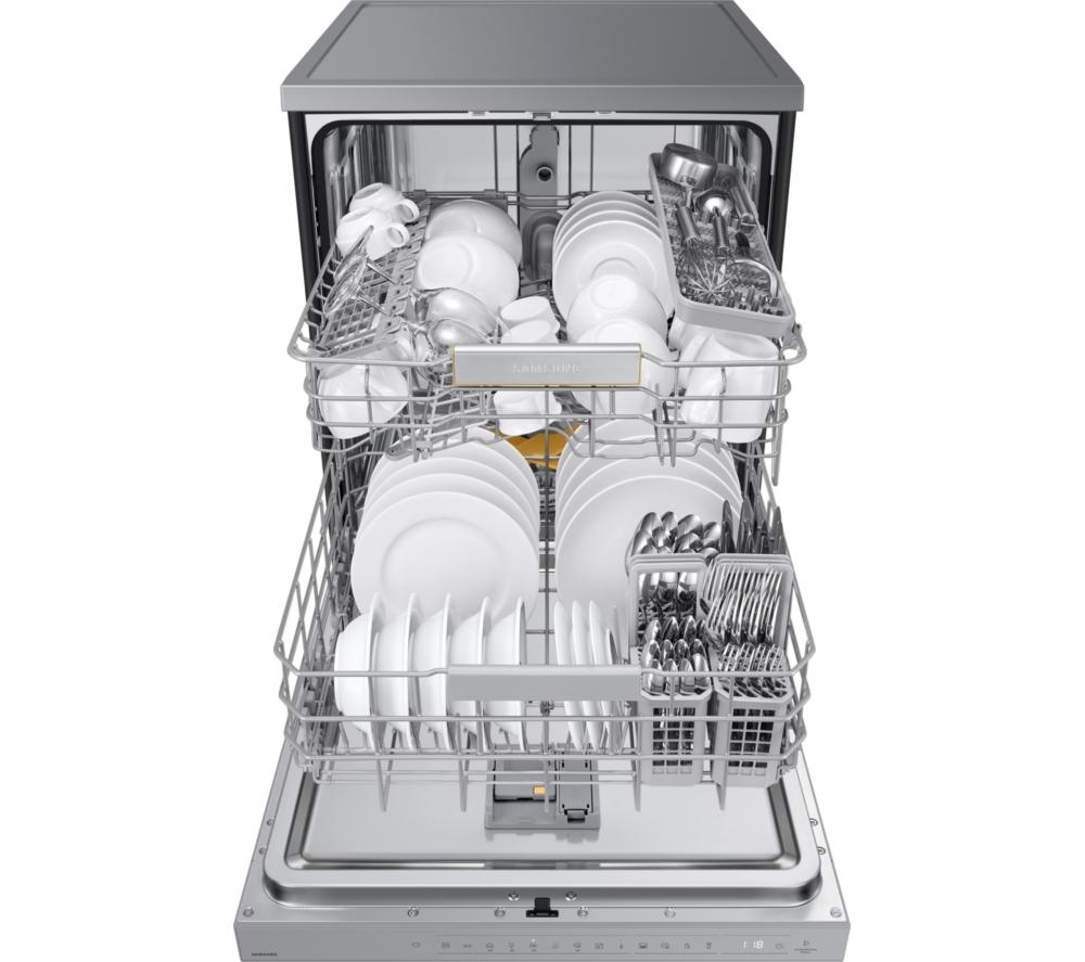 SAMSUNG Series 6 DW60DG760FSLEU Full-size WiFi-enabled Dishwasher - Silver image number 10 of 10