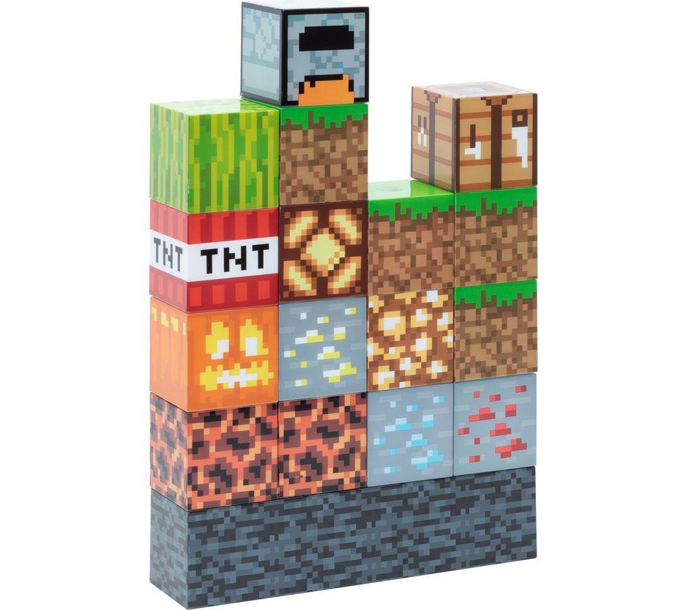 PALADONE PP6596MCFV3 Minecraft Block Building Light - Multicolour