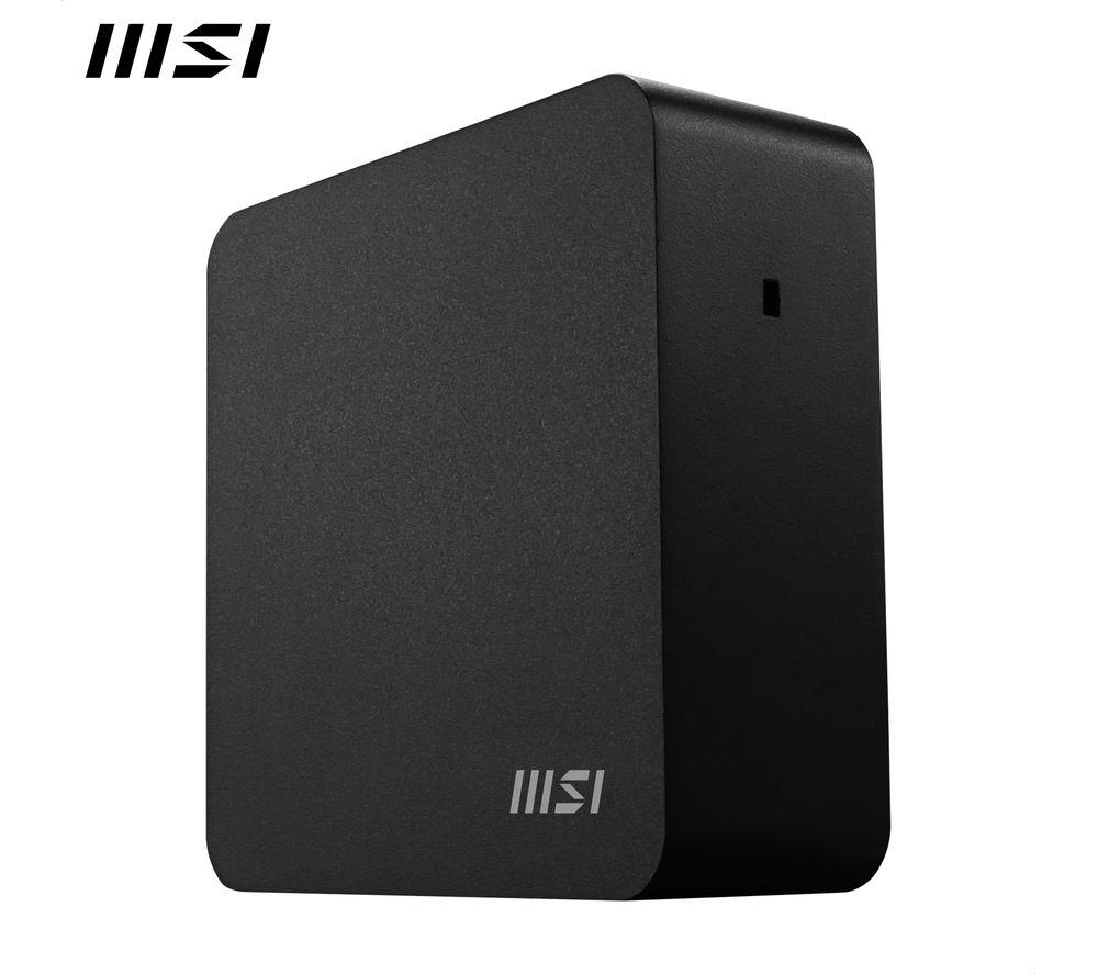 MSI Cubi NUC 1M Mini Desktop PC - Intel&reg; Core&trade; 3, 512 GB SSD, Black image number 2 of 8